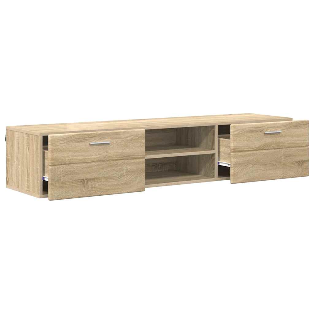 TV Cabinet Sonoma oak 150 x 39 x 30 cm Engineered wood